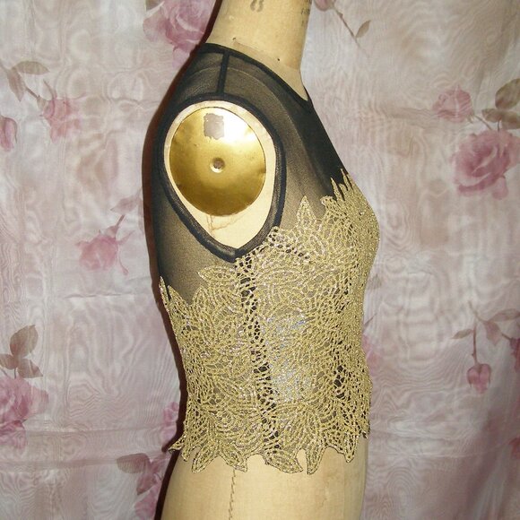 RARE size M 6-8 ICEBERG Evening top - Picture 3 of 16